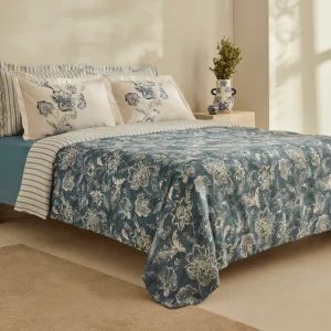 Karaca Home Floy Lyocell Krep Doppelbett-Bettwäsche-Set