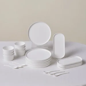 Karaca Forever Bone Bomo 22-Teiliges 6-Personen Frühstücksset