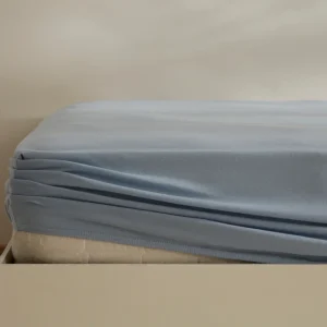 Karaca Home Jersey Spannbettlaken, 140x200+30 cm, Blau