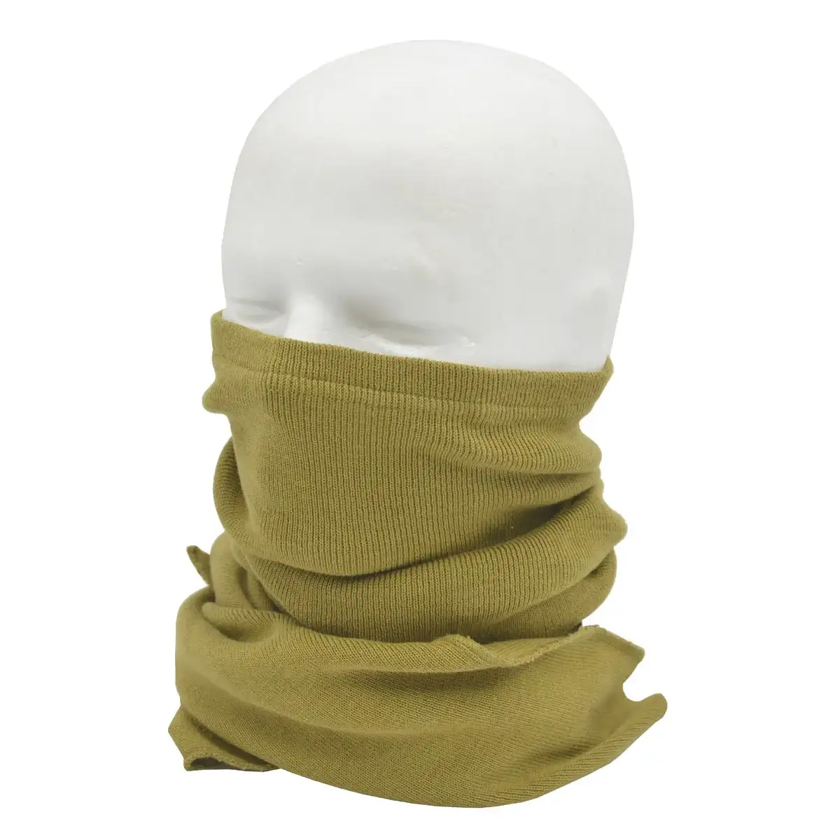 Holländischer Schlauchschal khaki gebraucht