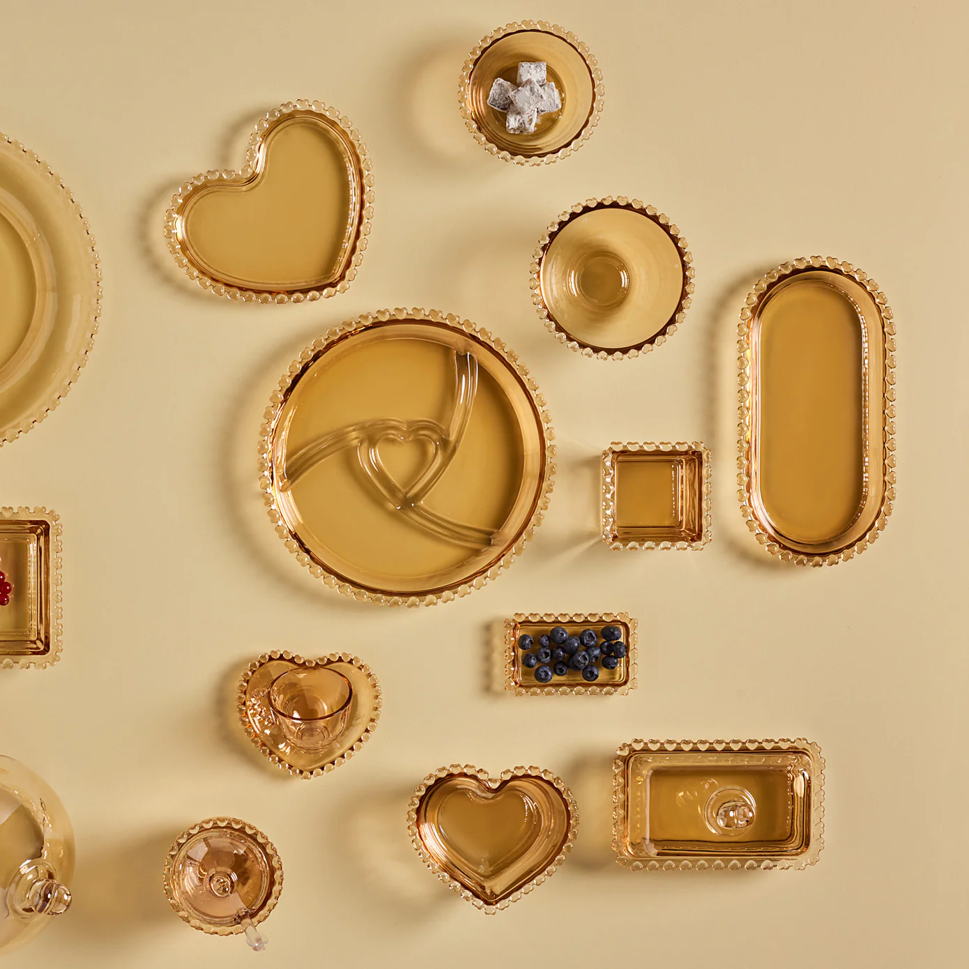 Karaca Glory Amber Snack-Schale, 11 cm – Bild 3