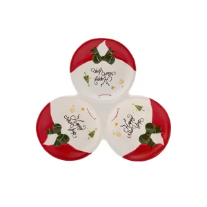 Karaca New Year 3-Teilige Snackschale