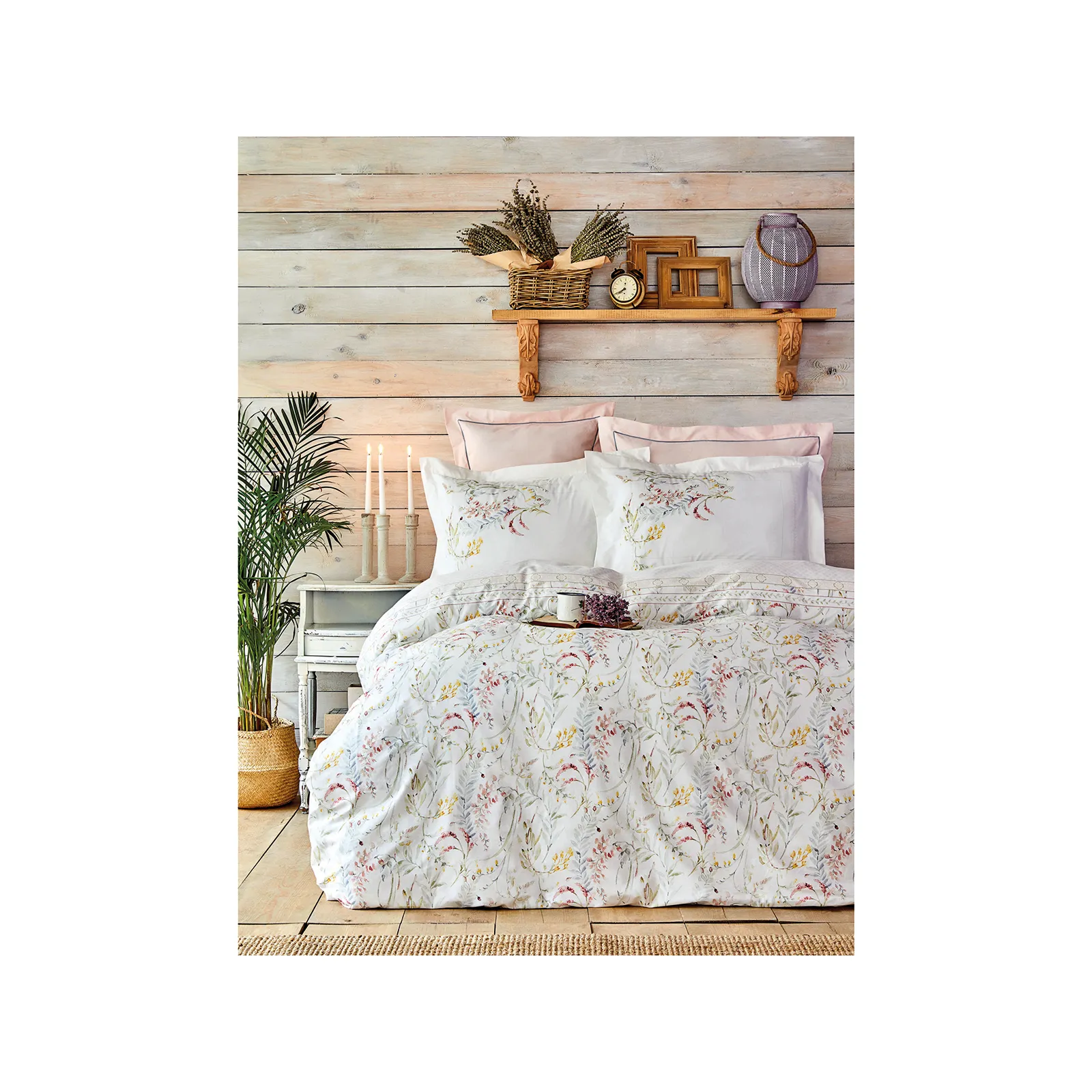 Karaca Home Reveal Lachsrosa 6 teiliges Doppelbettbezug-Set – Bild 6