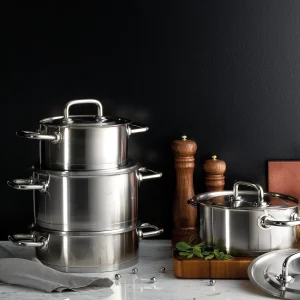 Karaca Nagoya PowerSteel 8 Parça 316 Çelik Tencere Seti