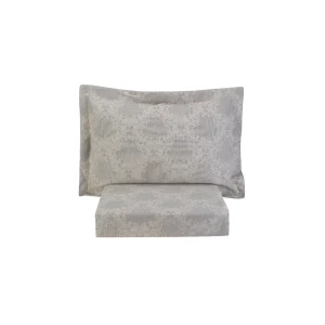 Karaca Home Eldora Tagesdecken Set für Doppelbetten Grau