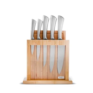 Karaca Vigor 7-teiliges Messerset und Schneidebrett