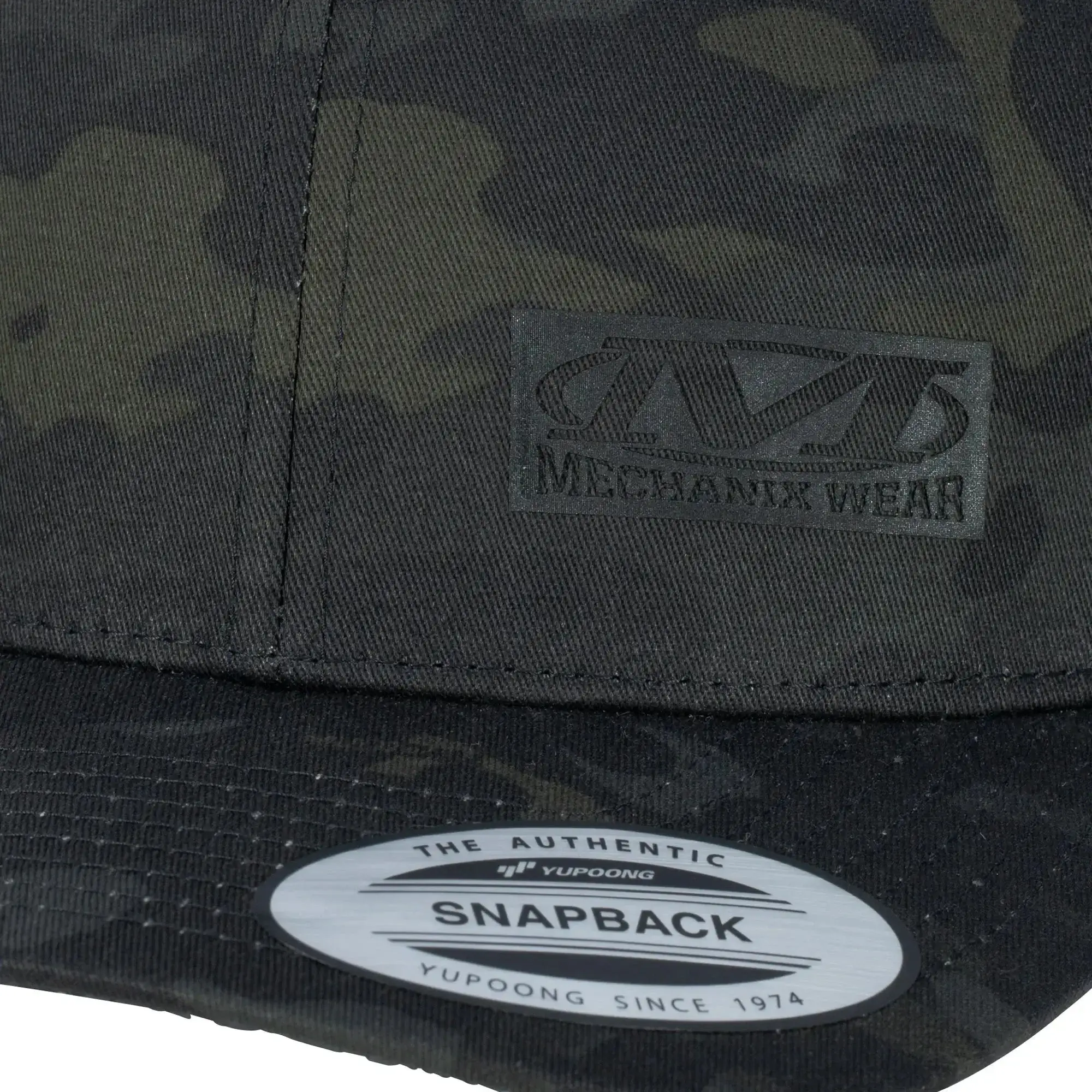 Snapback Hat United We Work multicam black – Bild 3