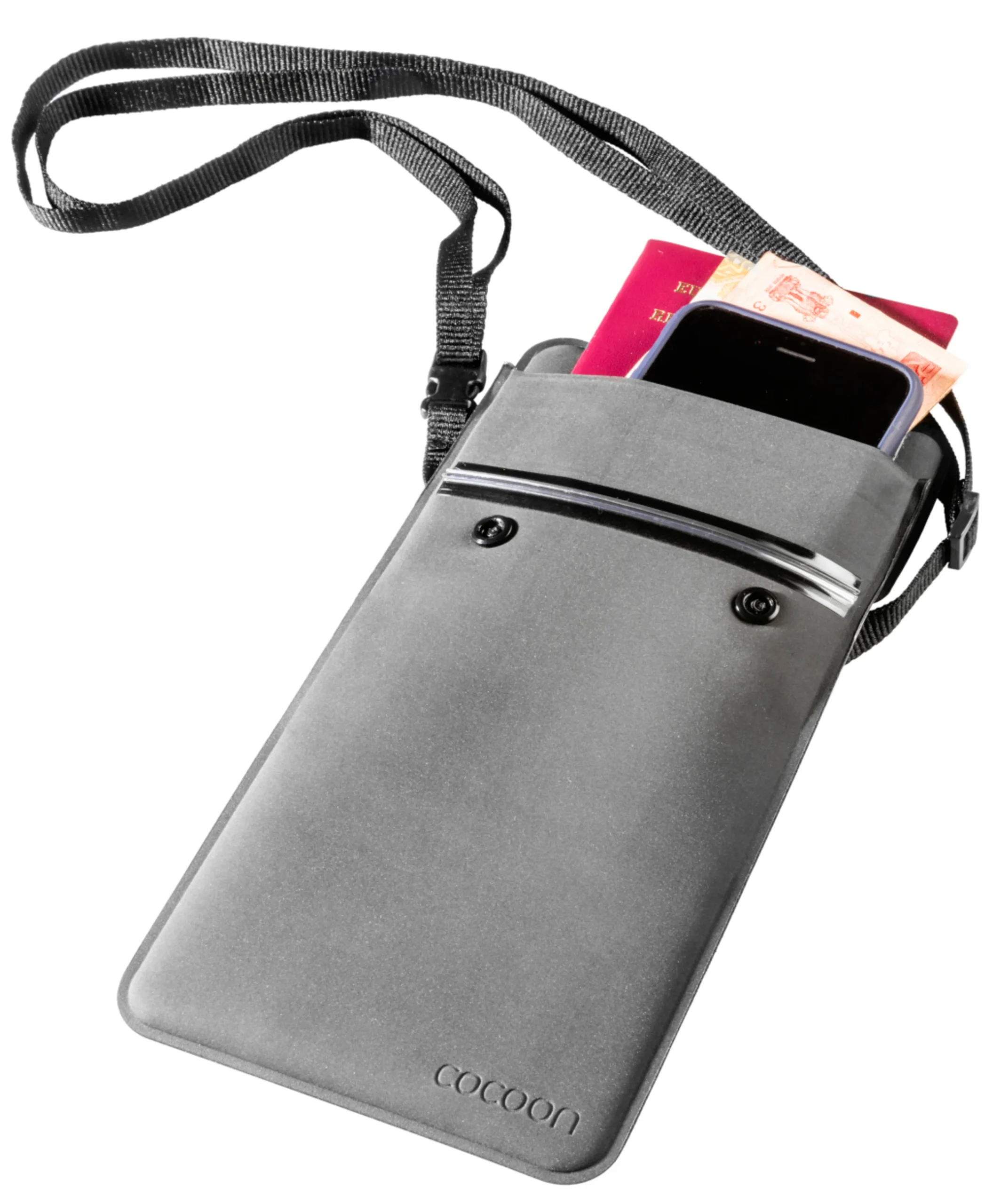 Cocoon Waterproof Neck Wallet anthracite – Bild 3