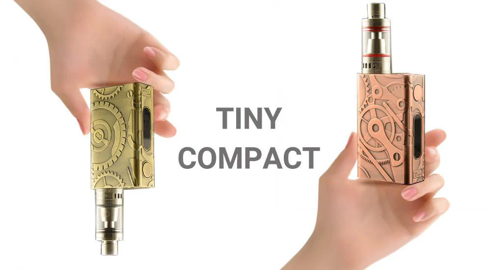 Teslacigs Nano 100W TC Steampunk Akku Mod Akkuträger - 4500mAh – Bild 4
