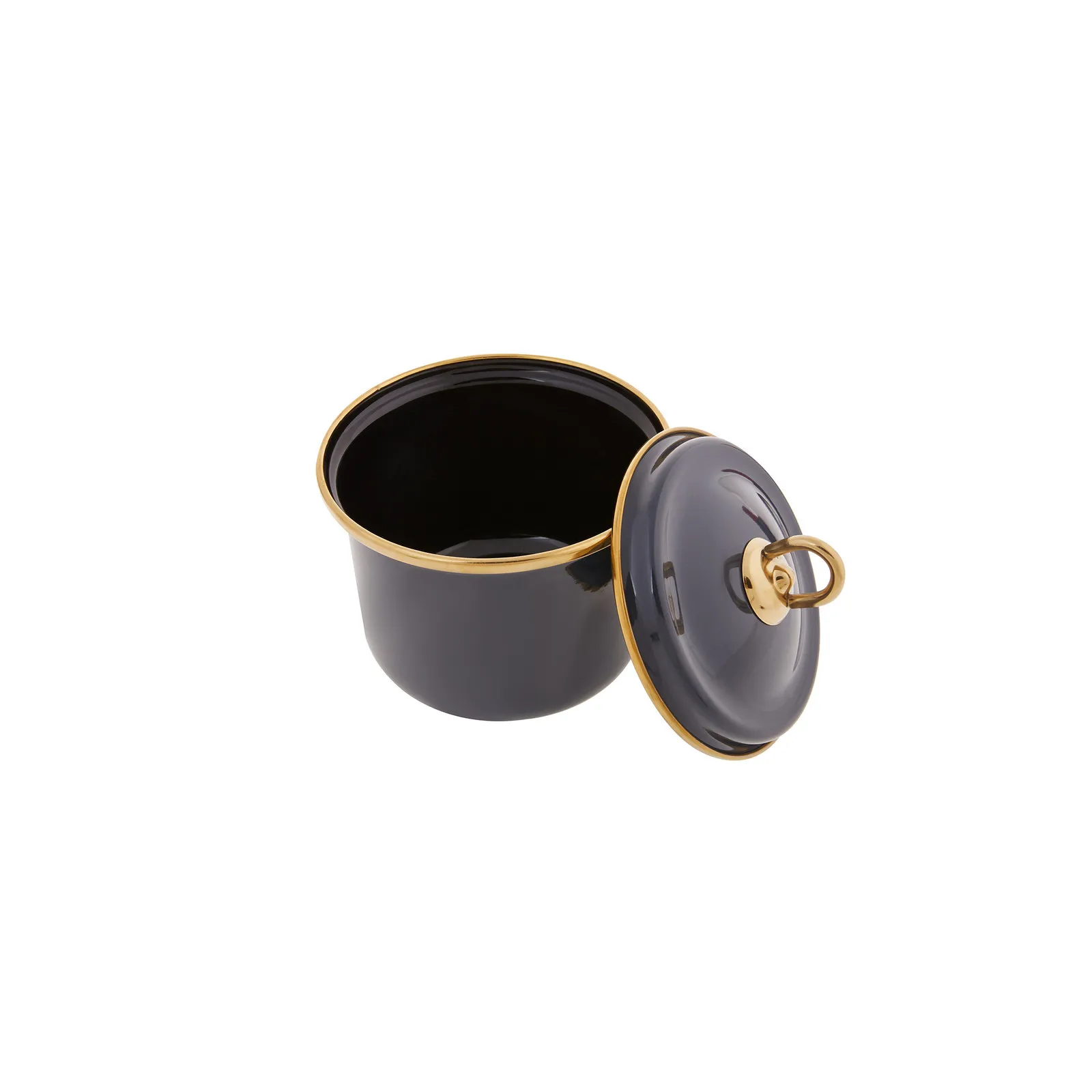 Karaca Retro Anthrazit Aufbewahrungsbox/Behälter 3-teiliges Set – Bild 3