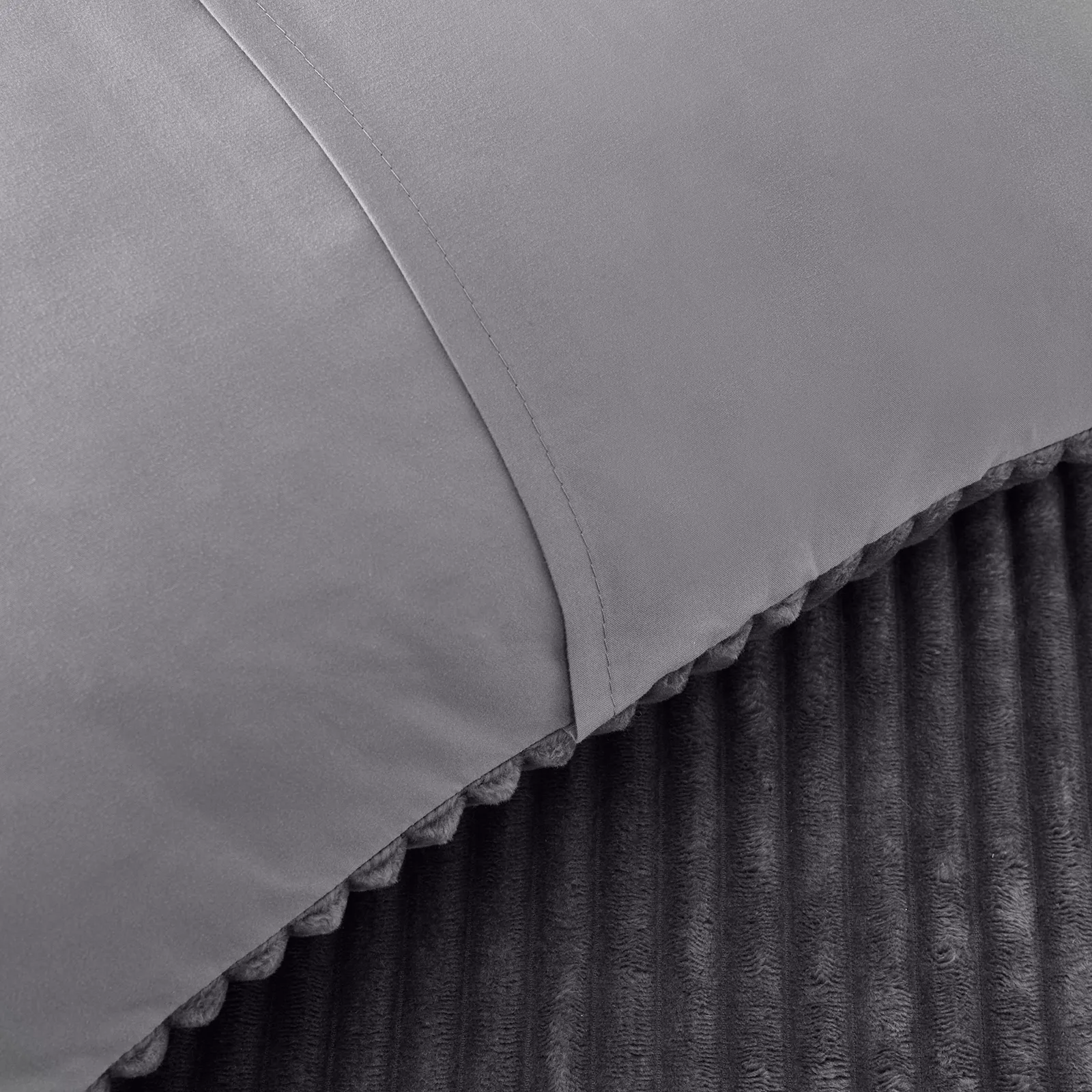 Karaca Home Joena Grau Doppelweiche Tagesdecke Set Öko-Tex Zertifiziert – Bild 5