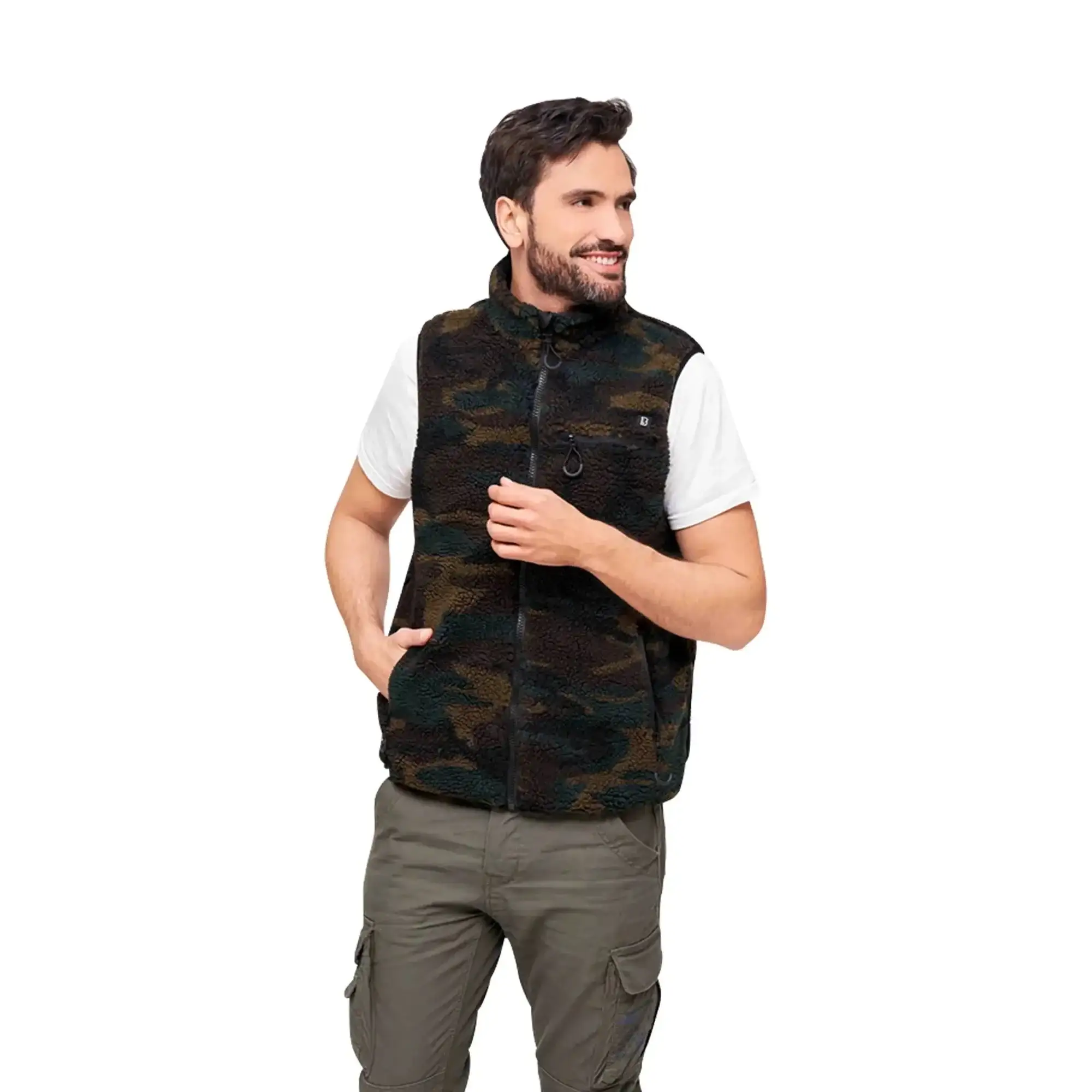 Jacke Teddyfleece Vest – Bild 6