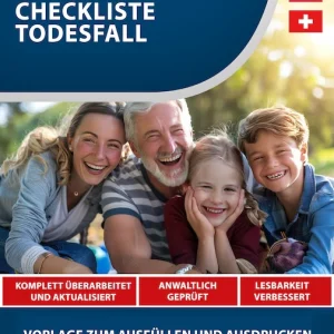 Checkliste Todesfall - Mustervorlage 2025