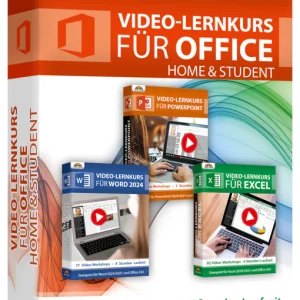 Lernkurs Office 2024-2021 Home and Student