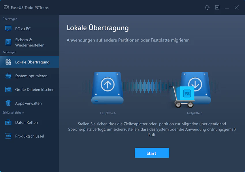 EaseUS Todo PCTrans 14 Professional - Lifetime Lizenz für 2 PCs – Bild 5