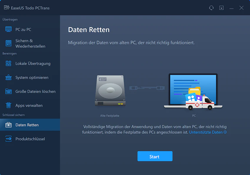 EaseUS Todo PCTrans 14 Professional - Lifetime Lizenz für 2 PCs – Bild 9