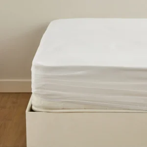 Karaca Home Fitted Doppelbettlaken Weiß 160x200+30 cm