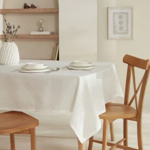 Karaca Home Pebble Tischdecke Weiß 140X200 cm