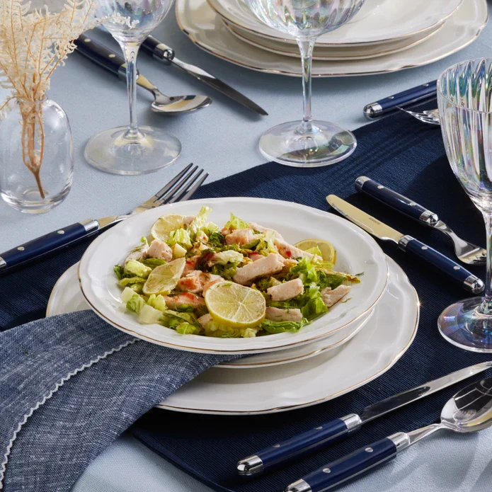 Karaca Tobias Gold 12 Personen Geschirrset, 56 Teilig – Bild 5