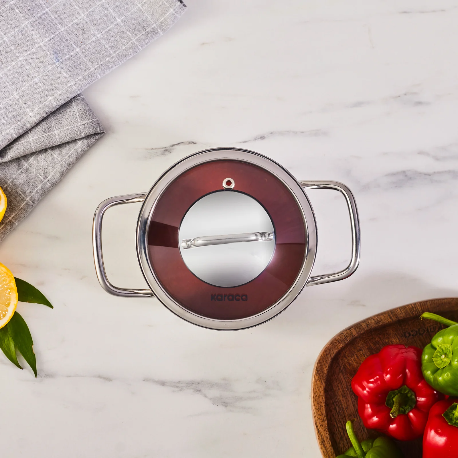 Karaca Emirgan Induktions Stahltopf, 14 cm – Bild 5