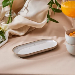 Karaca Chicago Dot Reaktive Servierplatte 20 cm