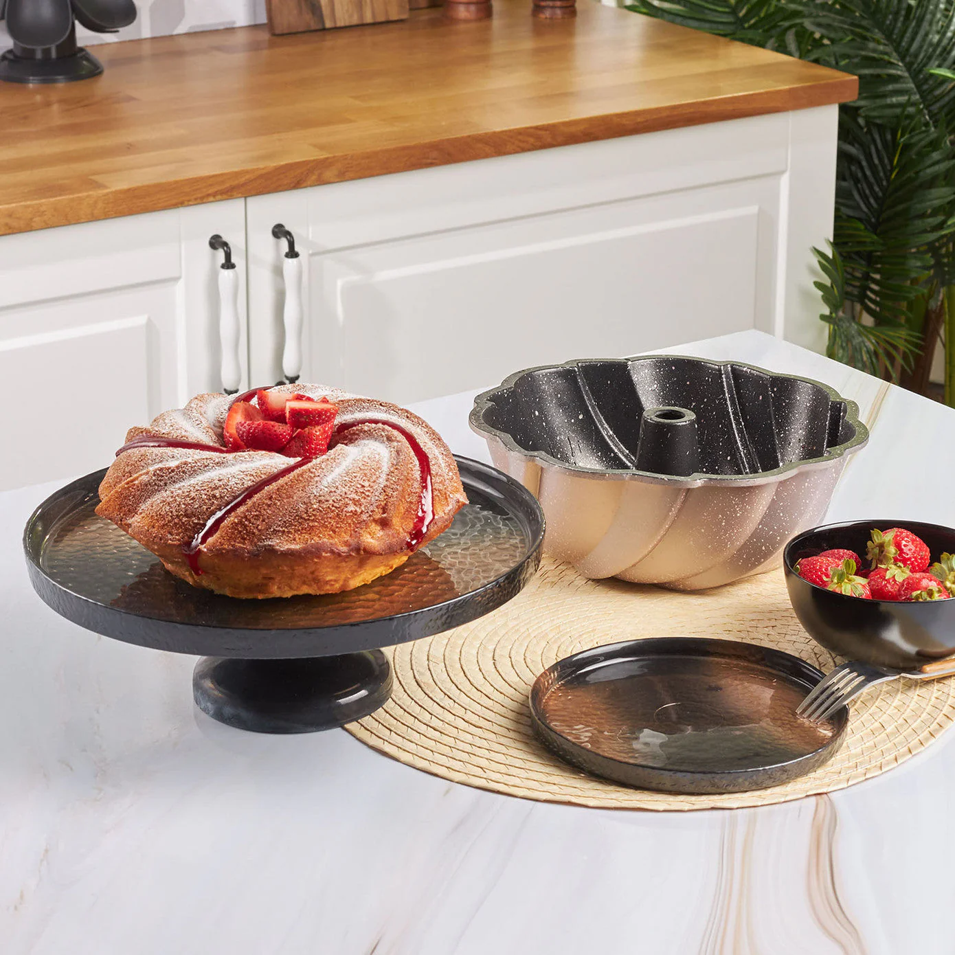 Karaca Pare Metallische Pulver-Gusskuchenform – Bild 9