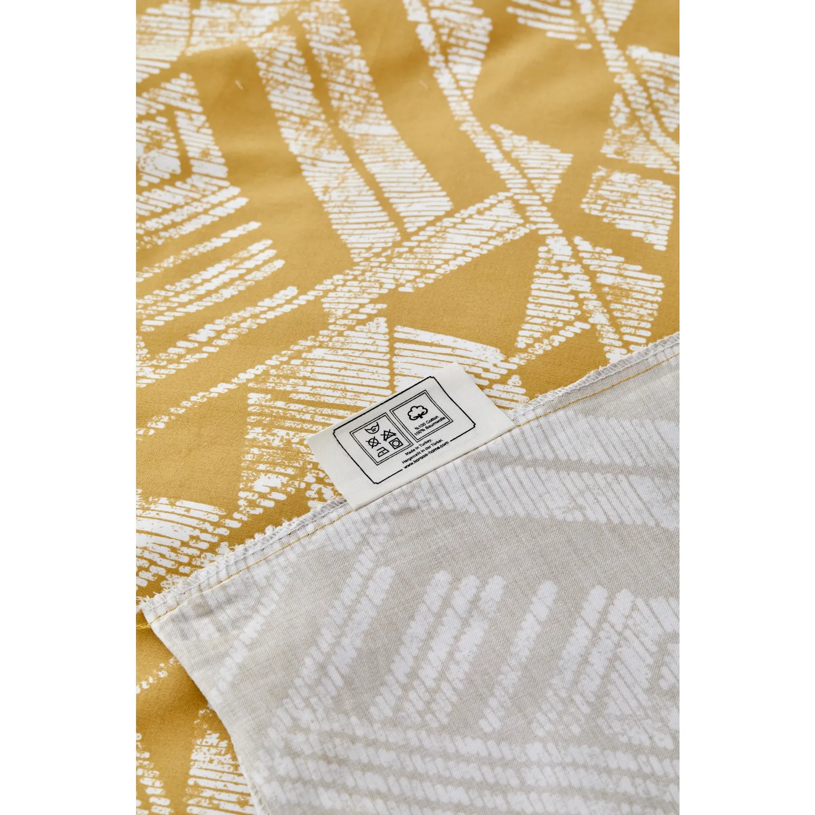 Karaca Home Raven Satin Bettwäsche-Set 135x200 cm + 80x80 cm – Bild 8