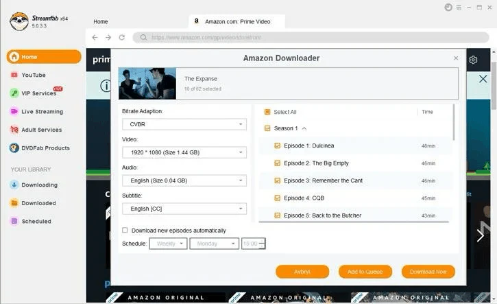 StreamFab Amazon Downloader - 2-Jahres-Lizenz – Bild 4