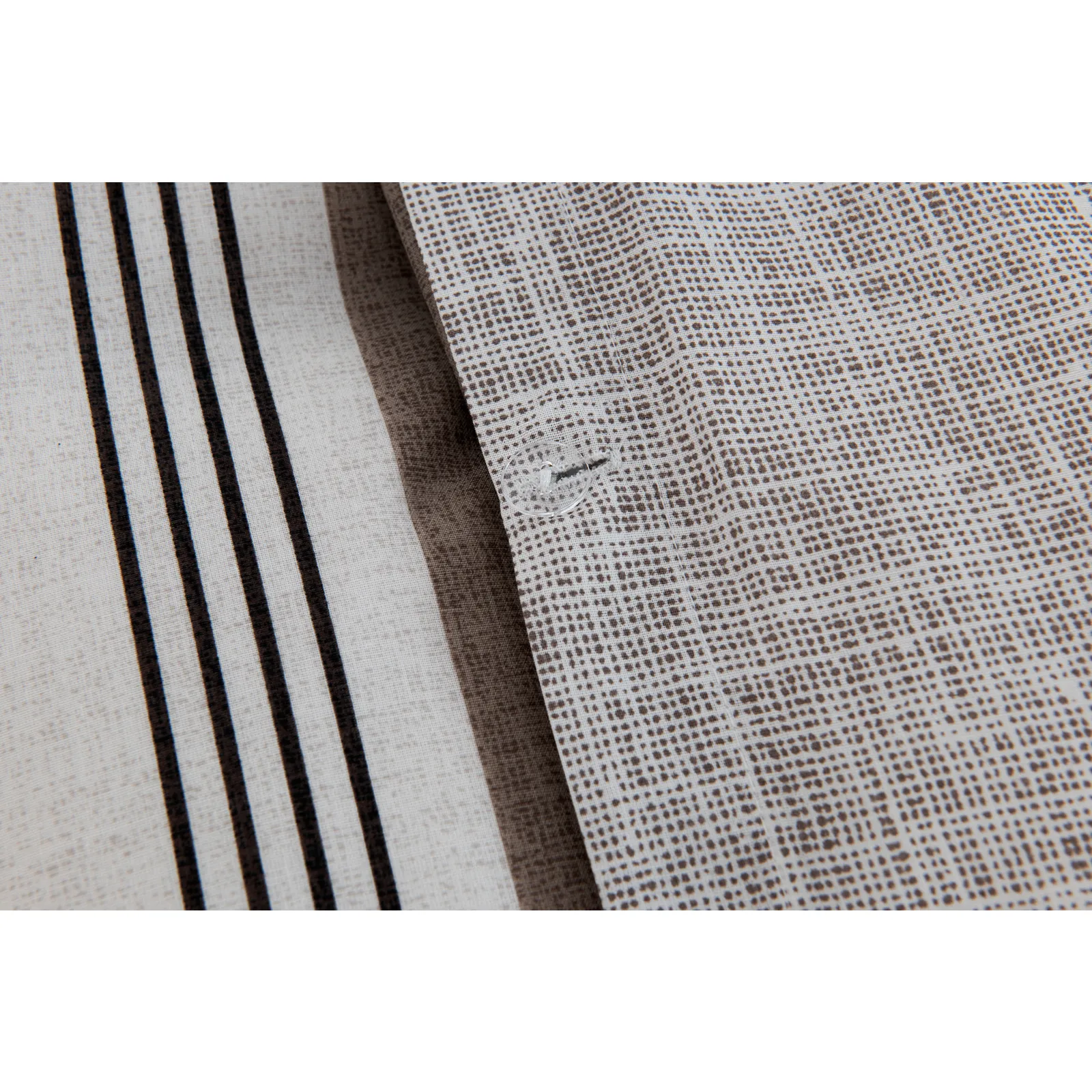 Karaca Home Aspen Schwarz-Braunes BettBezug Set (155 x 220 cm) Öko-Tex Zertifiziert – Bild 6