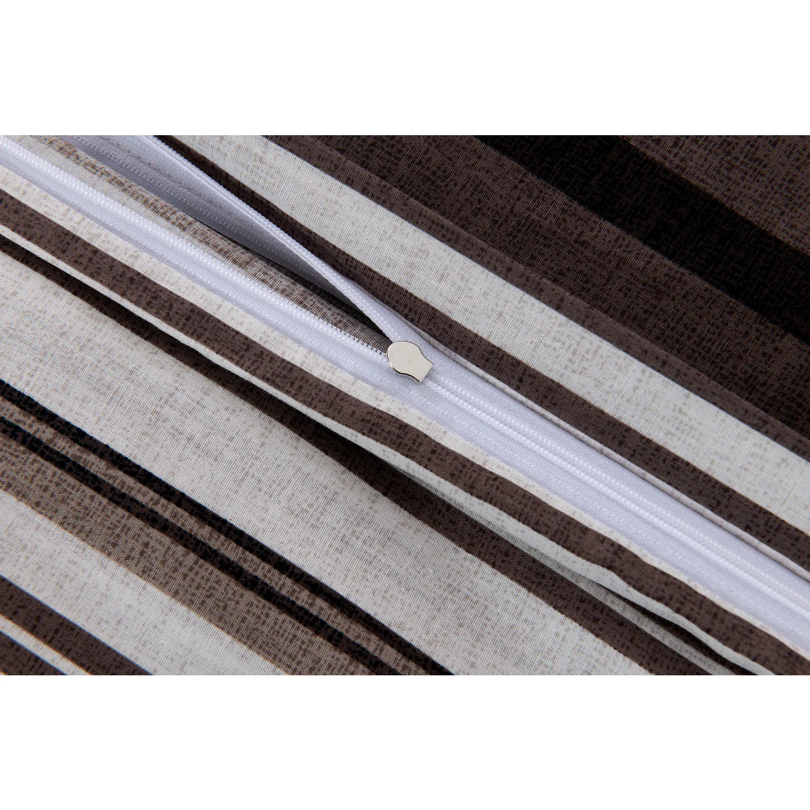 Karaca Home Aspen Schwarz-Braunes BettBezug Set (155 x 220 cm) Öko-Tex Zertifiziert – Bild 7