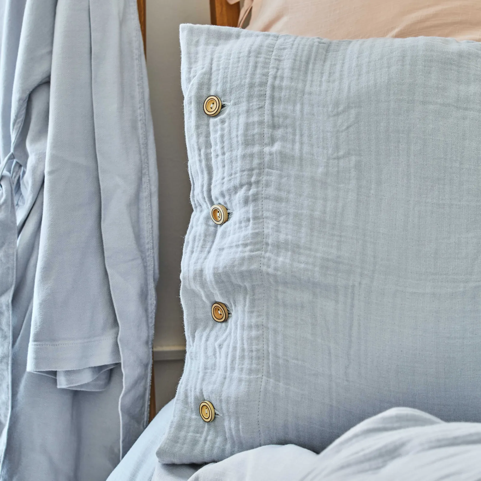 Karaca Home 4 Element Blau 100% Baumwolle Einzelbettdecke Wasser – Bild 5