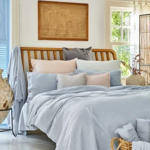 Karaca Home 4 Element Blau 100% Baumwolle Einzelbettdecke Wasser