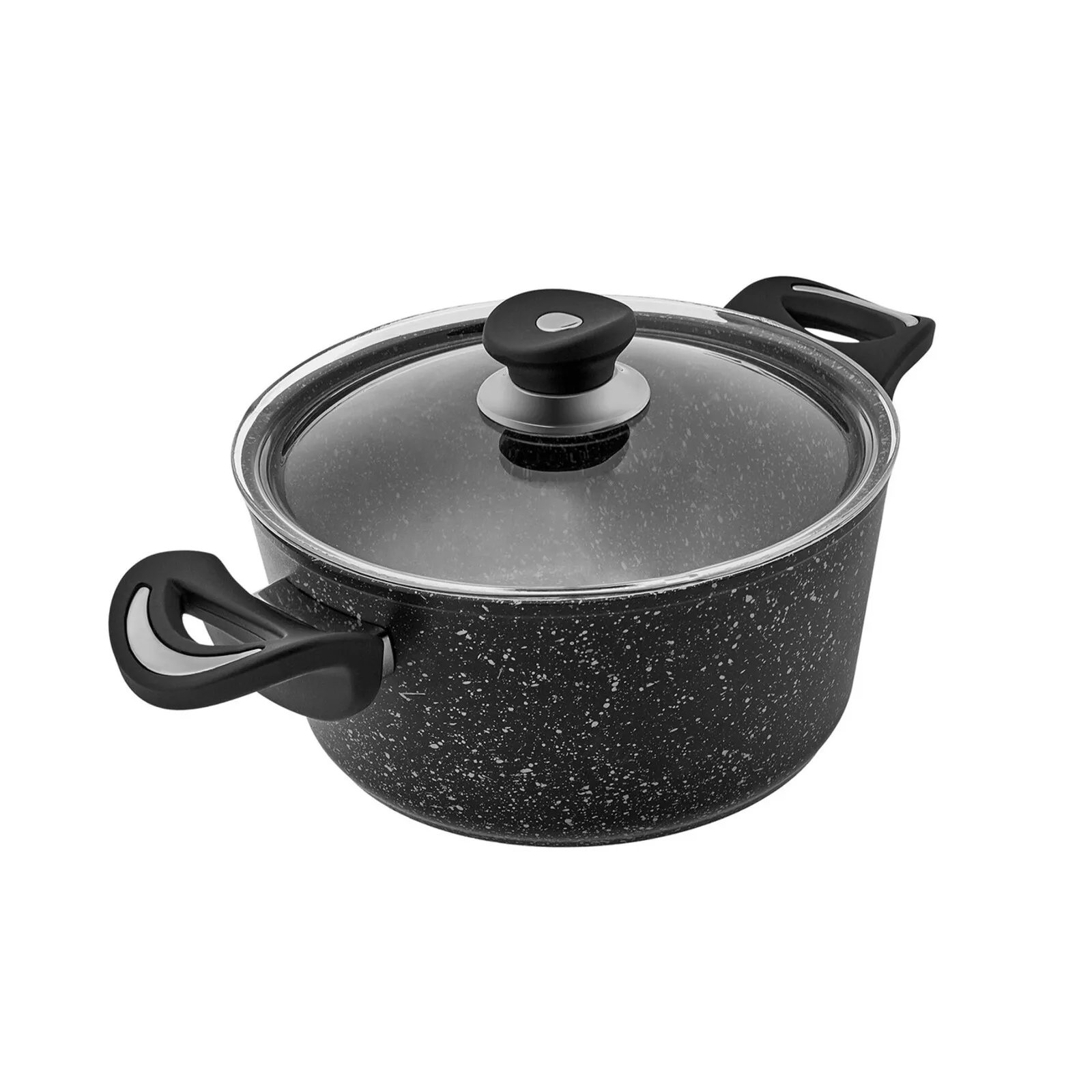 Karaca Defne Biogranit 7-teiliges schwarzes Kochtopfset – Bild 6
