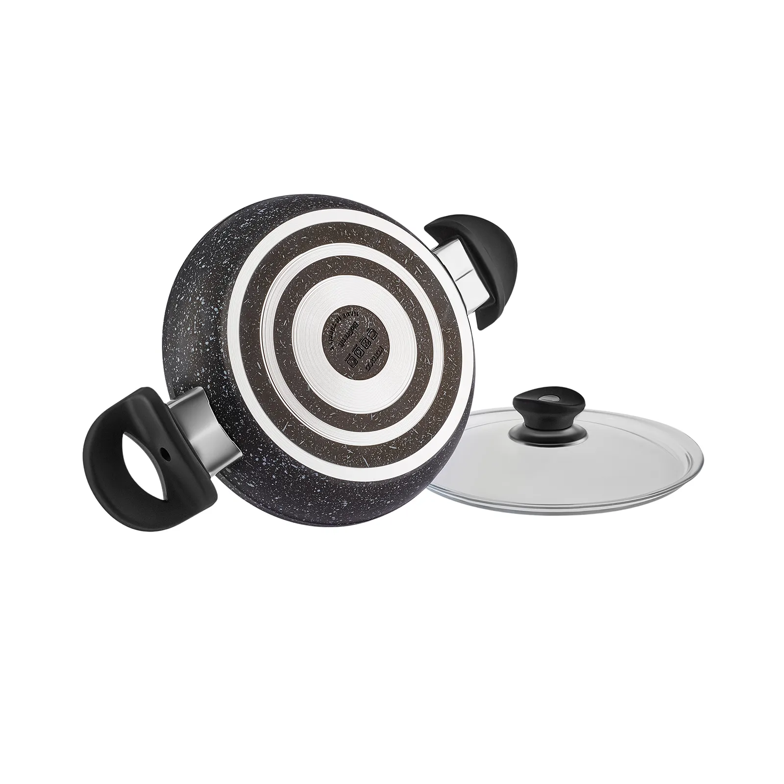 Karaca Defne Bio Granit 4 Teiliges Bratpfannen Set Schwarz – Bild 7