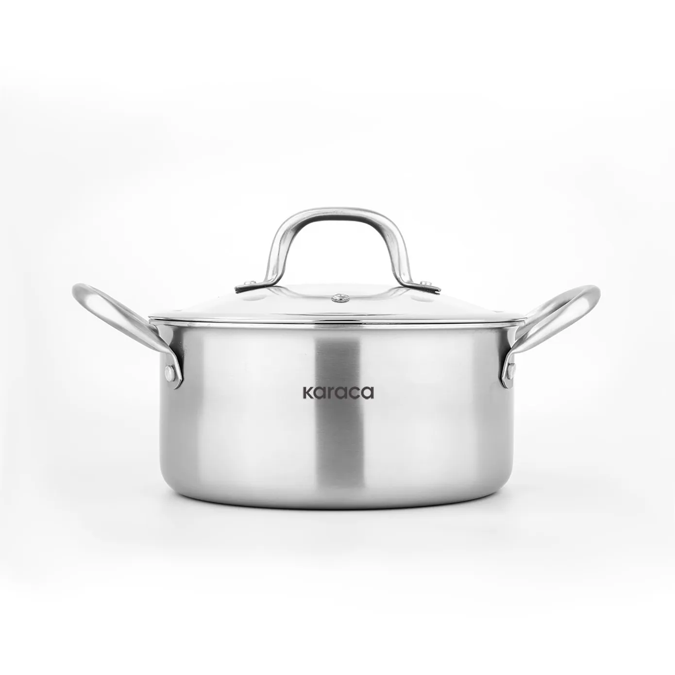 Karaca PowerSteel 316+ Stahl Kochtopfset, 7-teilig – Bild 6