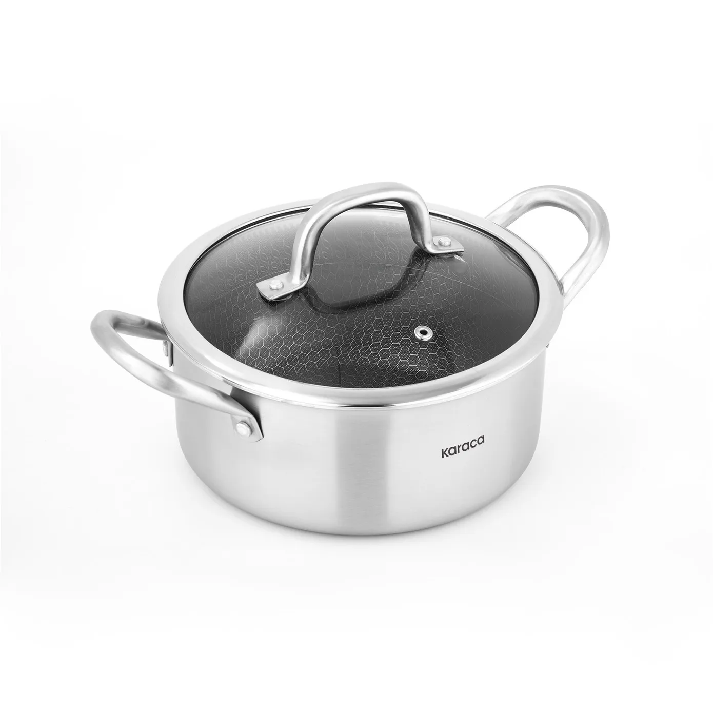 Karaca PowerSteel 316+ Stahl Kochtopfset, 7-teilig – Bild 7