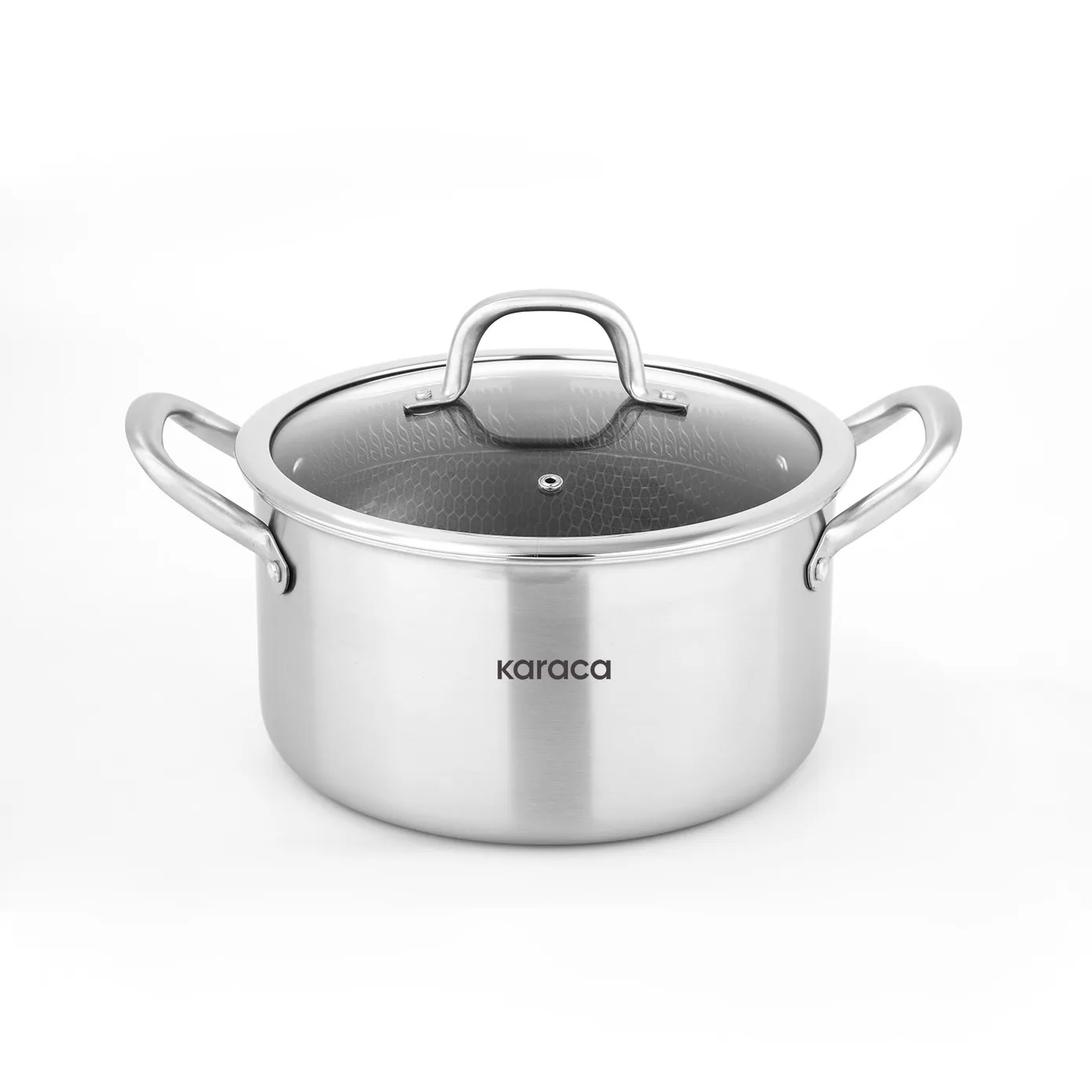 Karaca PowerSteel 316+ Stahl Kochtopfset, 7-teilig – Bild 8