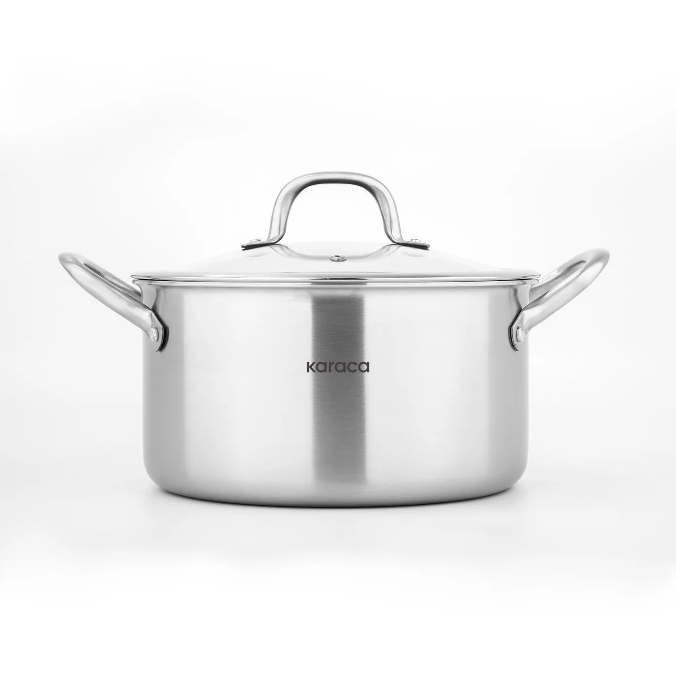 Karaca PowerSteel 316+ Stahl Kochtopfset, 7-teilig – Bild 9