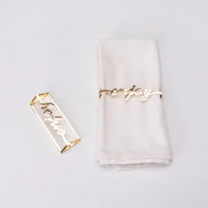 Karaca Home Enjoy 2 Teilig Serviettenring