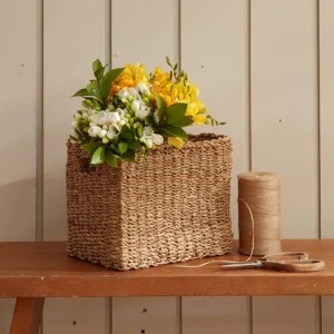 Karaca Sandro Seegras Korb, 32x24x24 cm