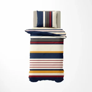 Nautica Hollins Einzel Bettbezugsset, 155x220, 80x80