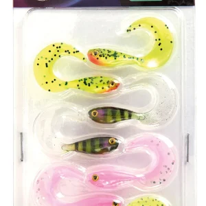 Micro Grub Tail UV Mixed Colour Pack / 4 cm