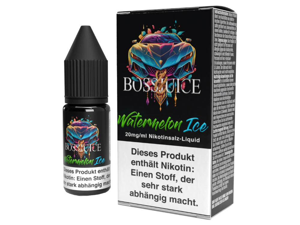 Boss Juice - Watermelon Ice - Nikotinsalz Liquid