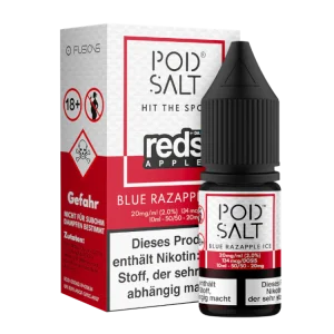 Pod Salt Fusion - Blue Razapple Ice - Nikotinsalz Liquid