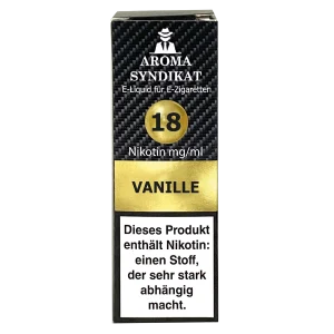 Aroma Syndikat | Vanille | Nikotinsalz Liquid | 10ml