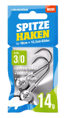 Spitze Haken 3/0