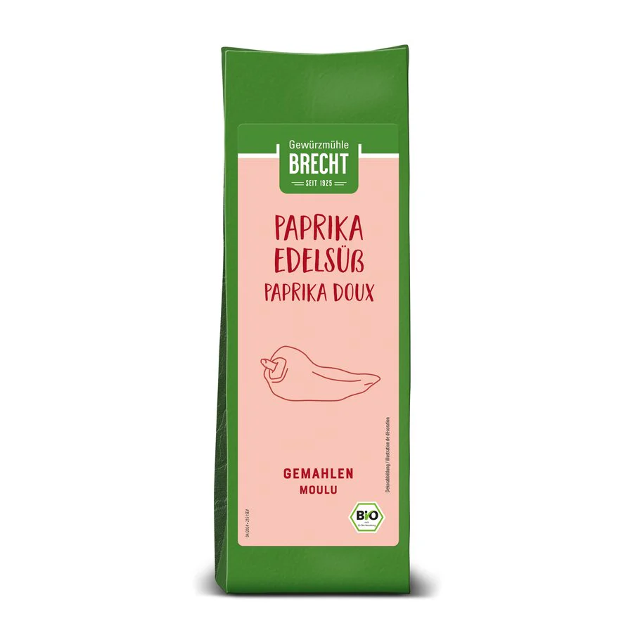 Paprika edelsüß Bio 150g Blockbeutel Brecht