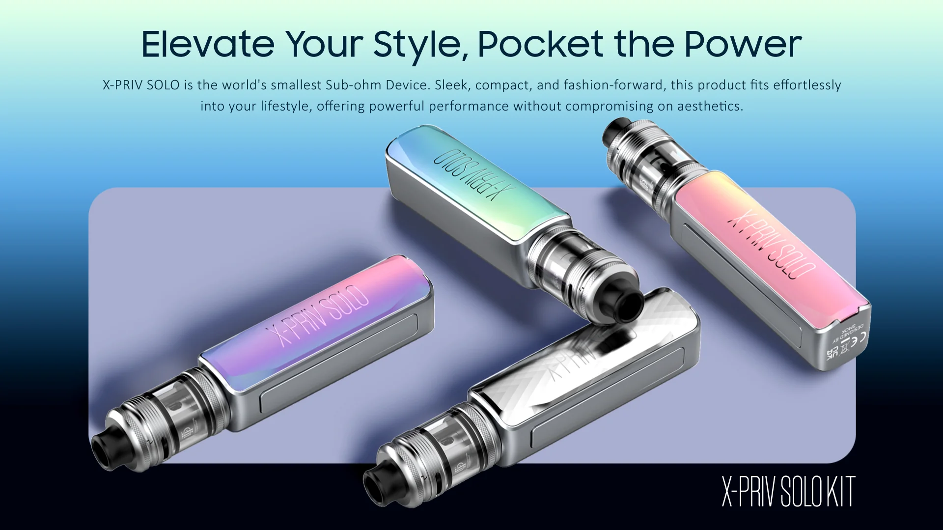 SMOK X-Priv Solo Kit 80W – Bild 4