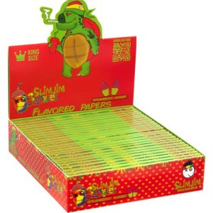 Strawberry Sorbet King Size Slim Papers | Slim Jim Slushies