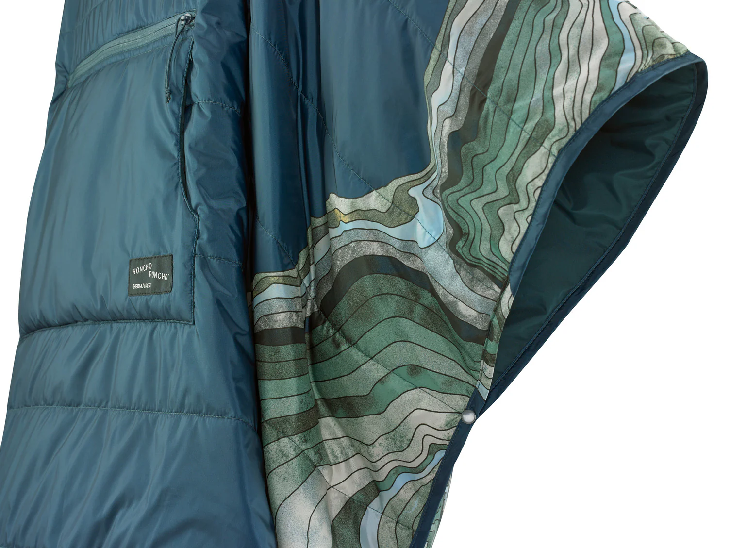 Thermarest Honcho Poncho Topo Wave – Bild 8